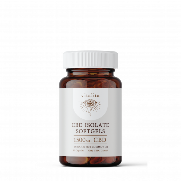Vitalita - CBD Isolate Softgels (1500mg)