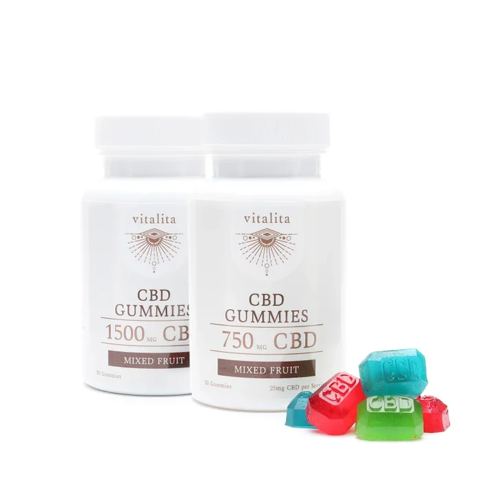 Vitalita - CBD Full Spectrum Gummies - Mixed Berry (1500mg)