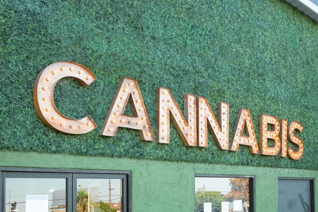 A local cannabis store