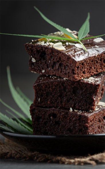 Whitby Dispensary Weed Edible Brownie