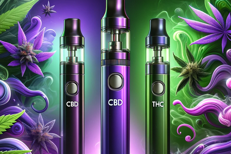 CBD vs THC Vape Pens