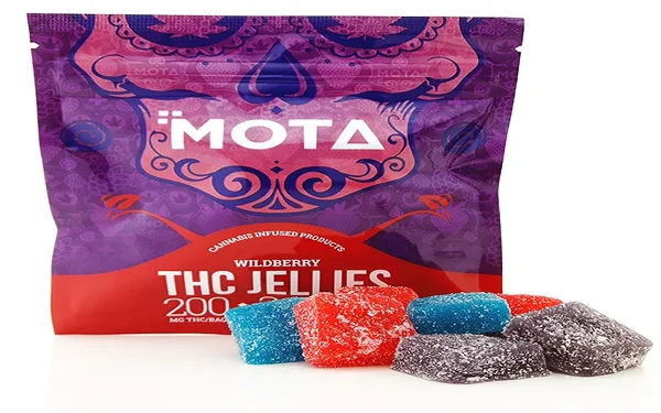 MOTA – THC Wild Berry Jellies (200mg)