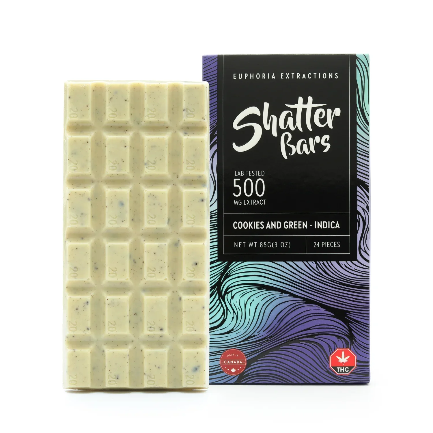 Euphoria Extractions - Shatter Bars (250mg) - Image 2