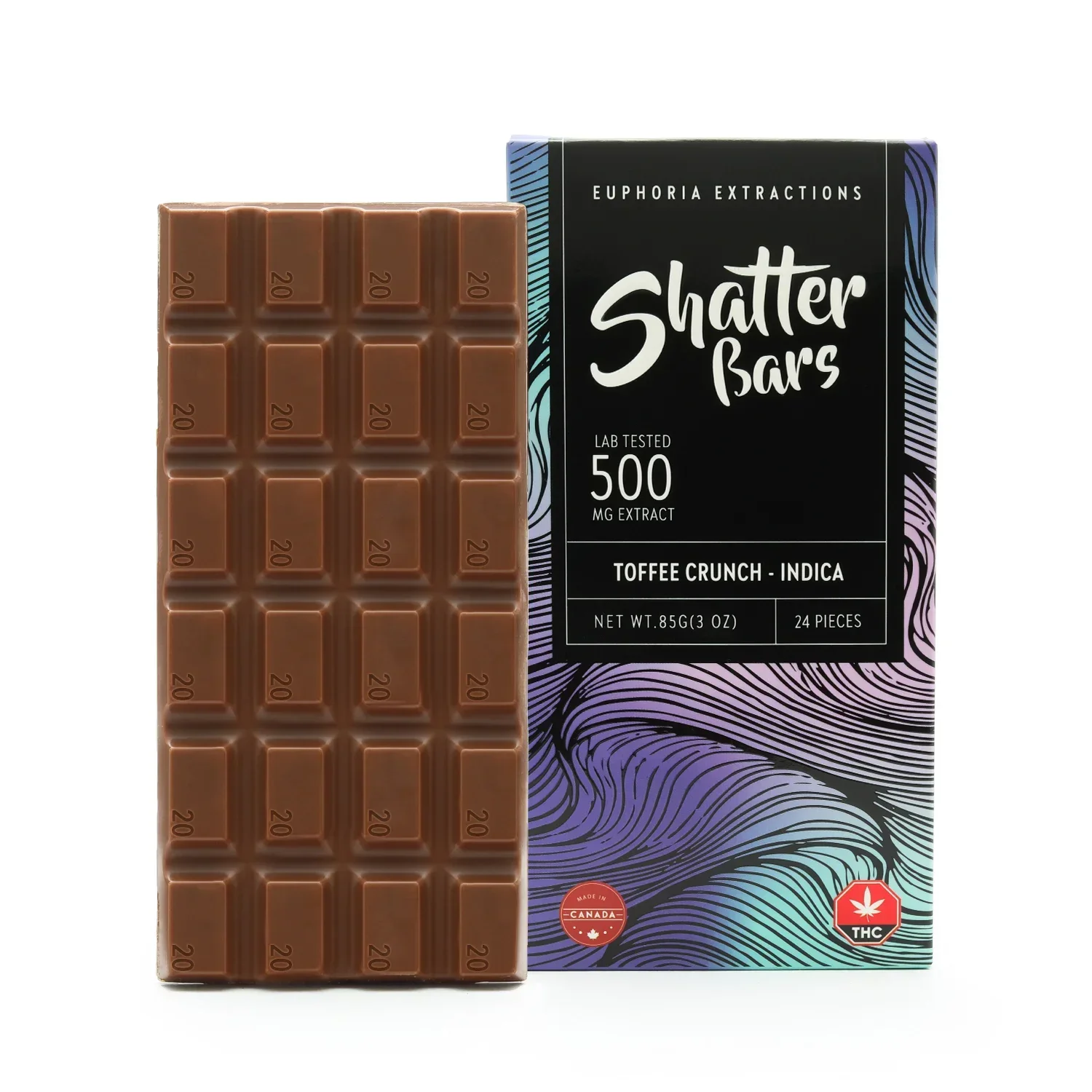 Euphoria Extractions - Shatter Bars (250mg) - Image 4