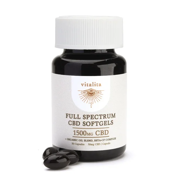 CBD Full Spectrum Soft Gels (Vitalita)