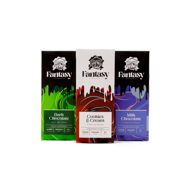 Fantasy Psychedelics - Chocolate Bars (3000mg)