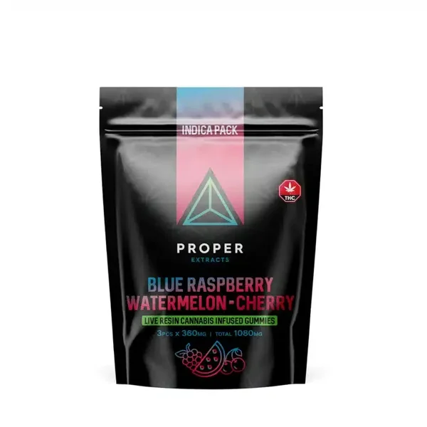 Proper Extracts - Live Resin Gummies (1080mg) - Image 2