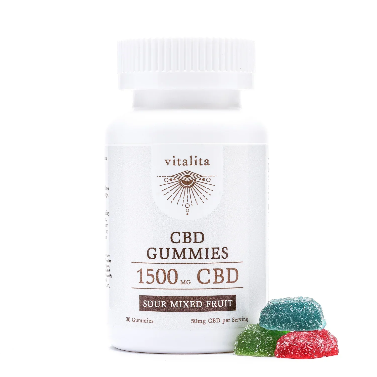 Vitalita - CBD Full Spectrum Sour Gummies
