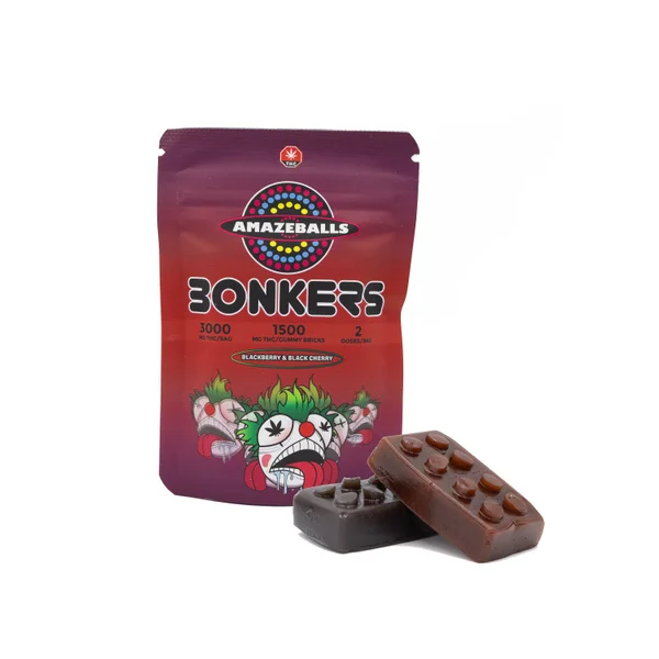 Amazeballs - Bonkers Gummy Bricks (3000mg) - Image 2
