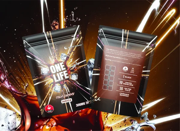One Life - Indica Gummies (300mg) - Image 5