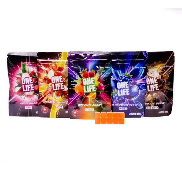 One Life - Indica Gummies (300mg) - Image 7