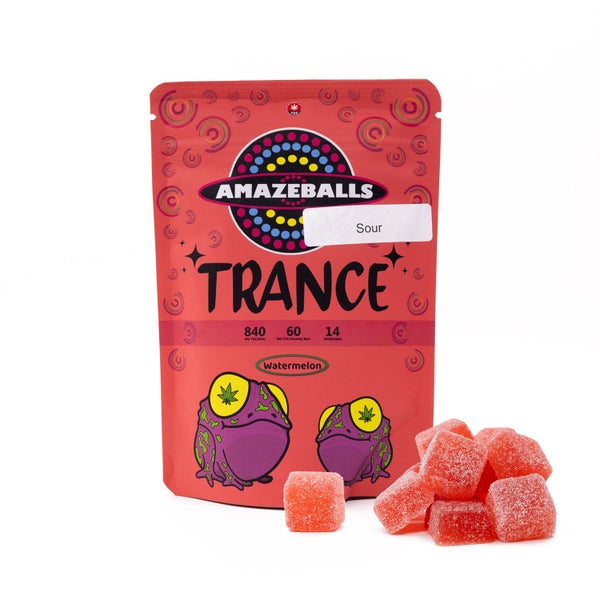 Amazeballs - Sour Trance Gummies (840mg) - Image 2