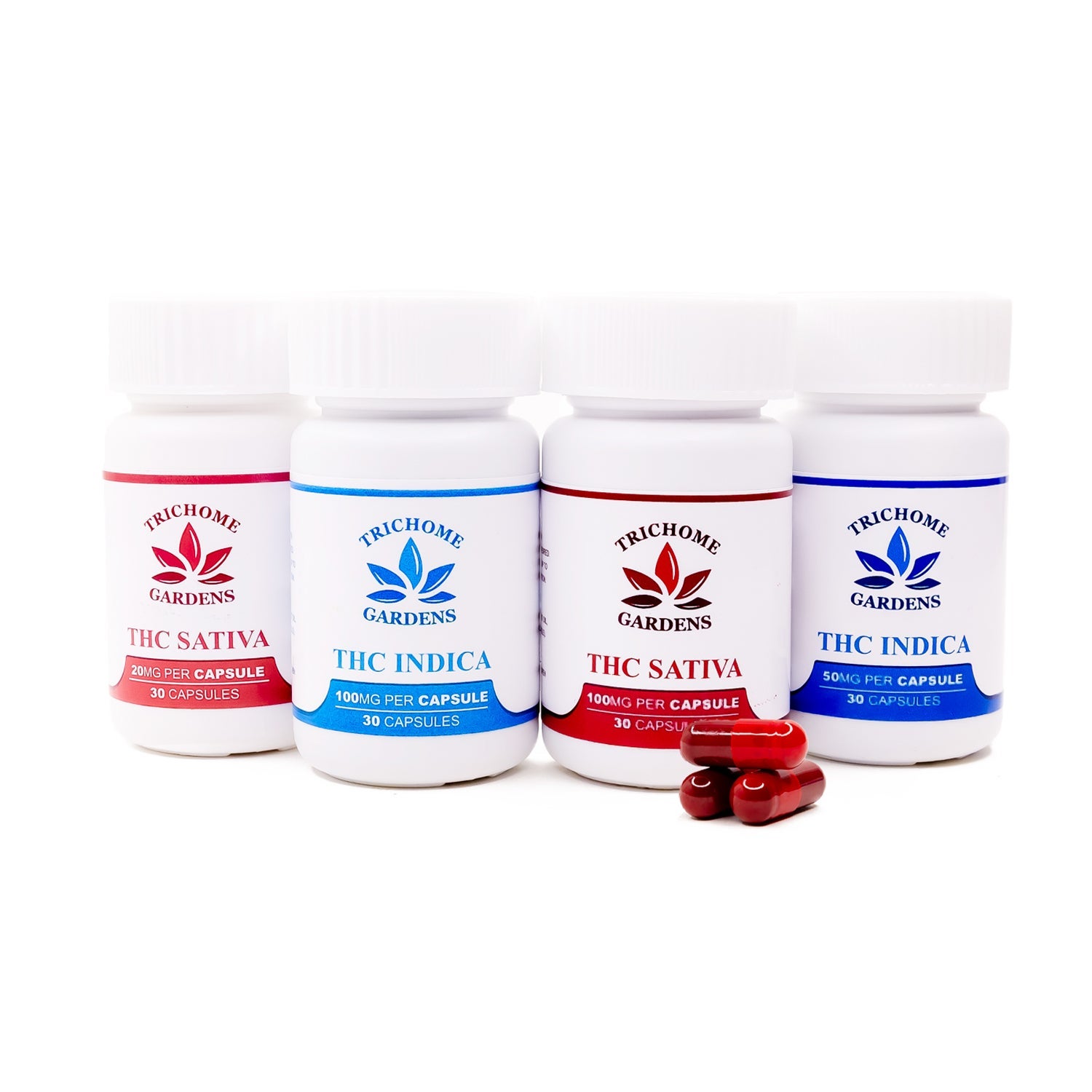 Trichome Gardens - Indica Coconut Capsules - Image 5