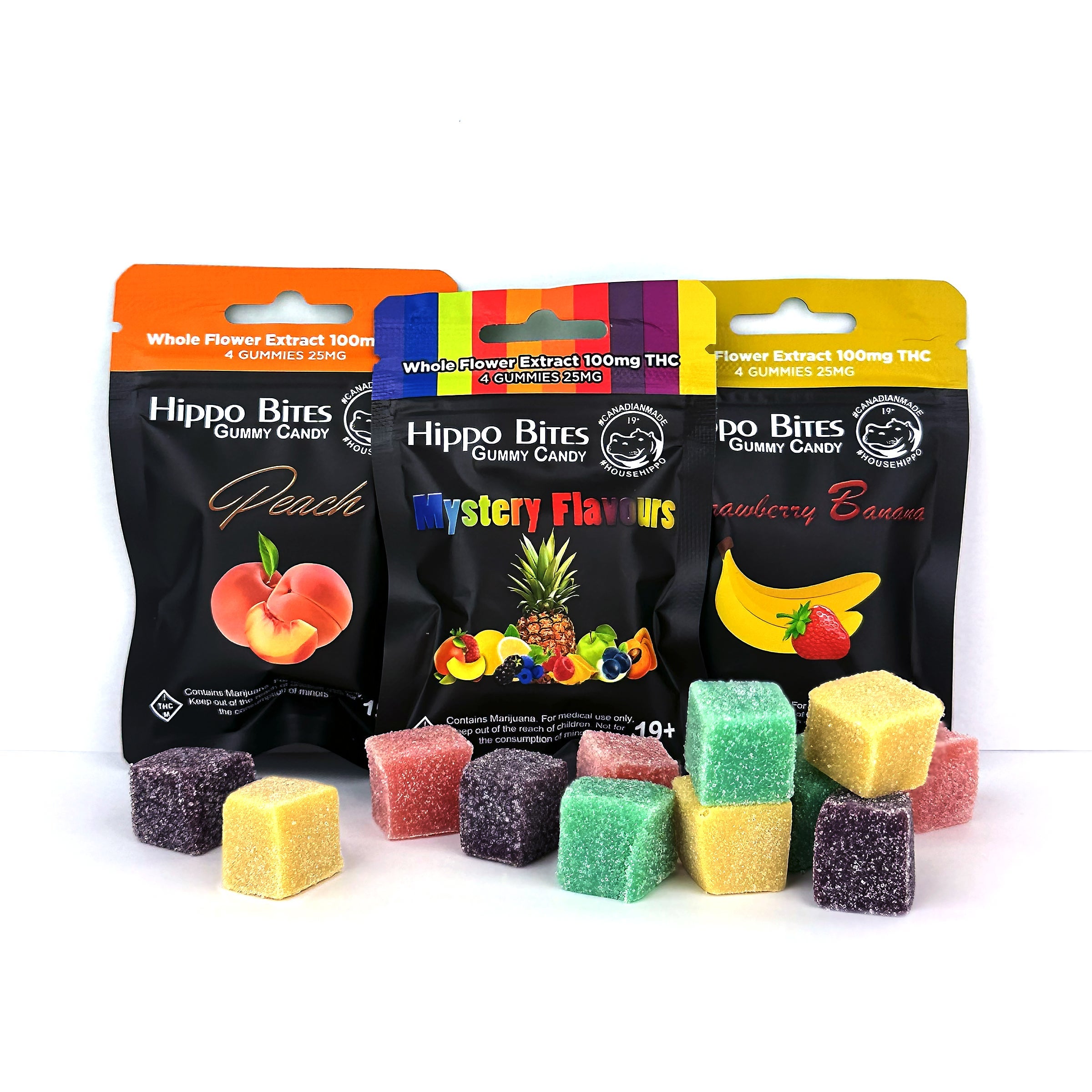 Hippo Bites - CBD Gummy Candies (100mg)