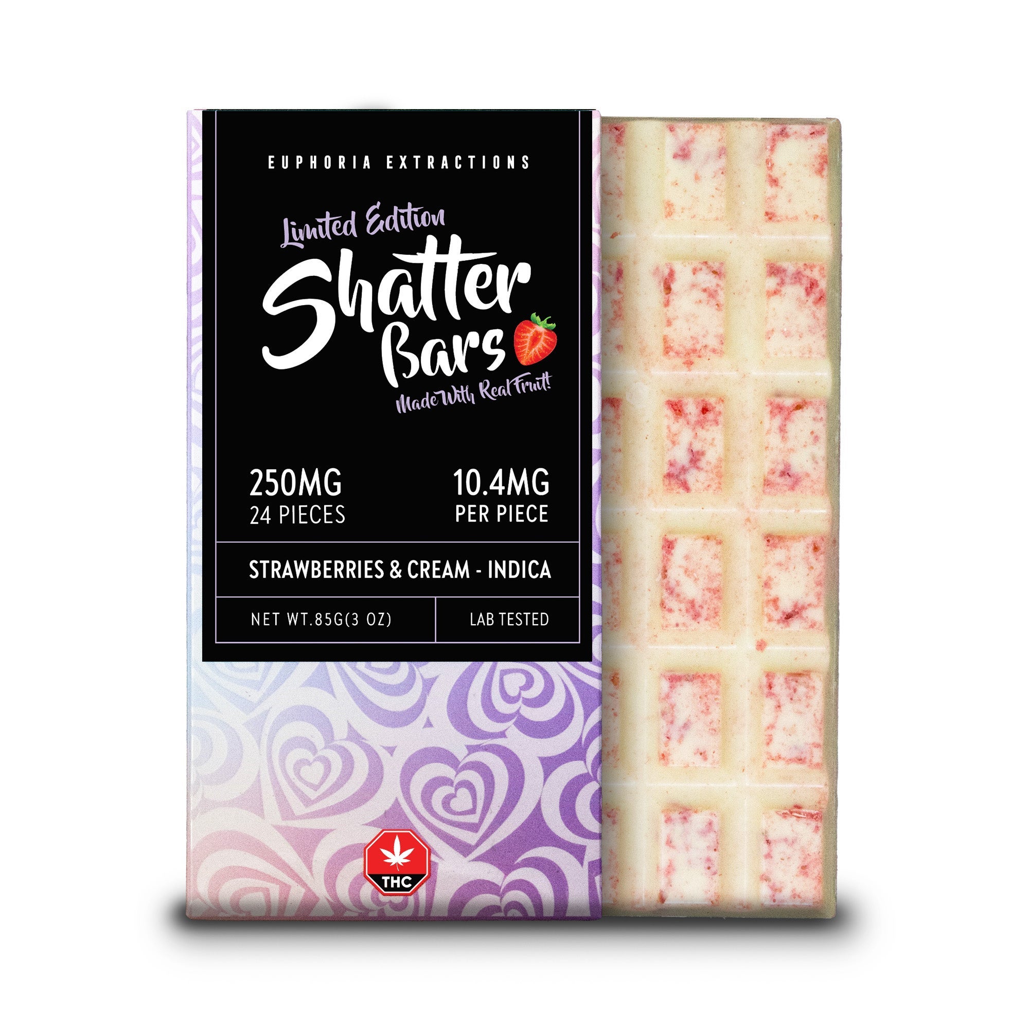 Euphoria Extractions - Shatter Bars (250mg)