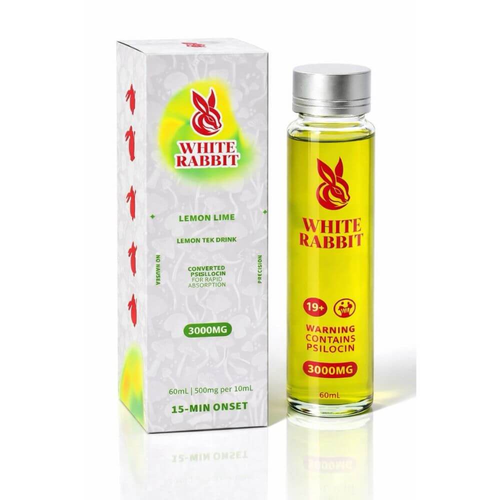 White Rabbit - Lemon Tek Mushroom Drink (3000mg) - Image 3